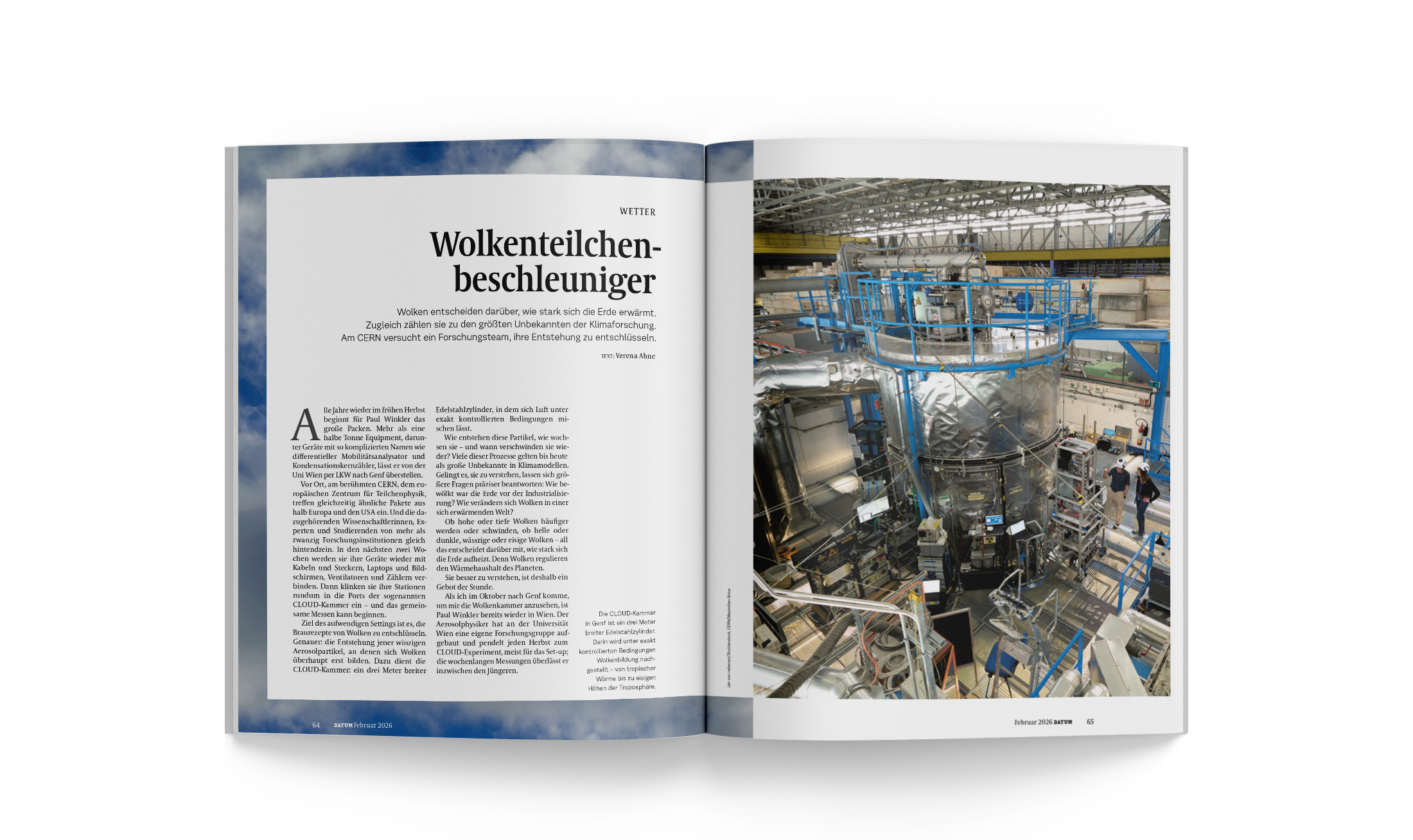 Wolkenteilchenbeschleuniger